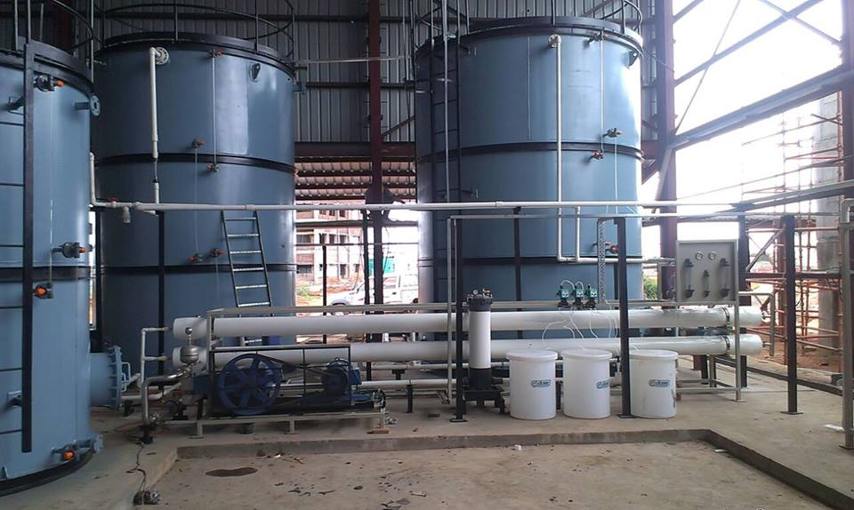 Water treatment equipment