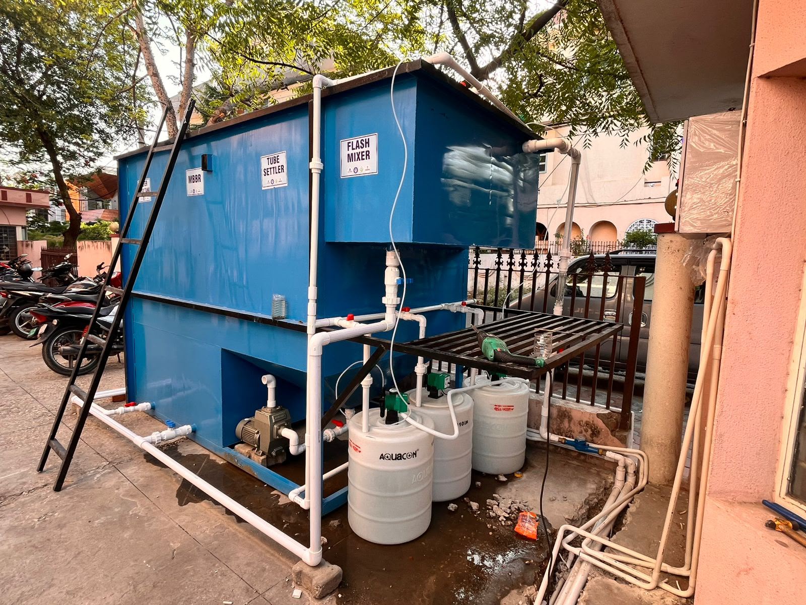 Water clarification system image